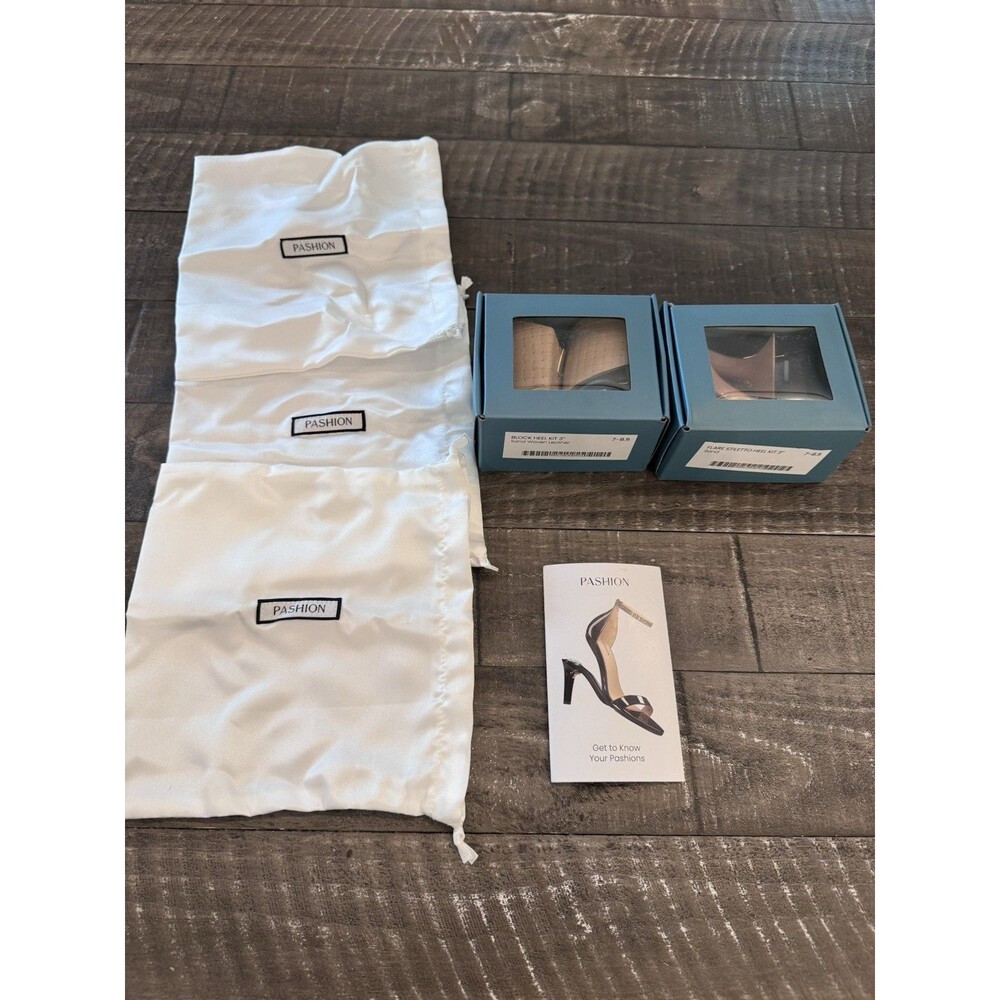 Pashion Women's Heel Extender, Size 7-8.5, Lot Of 2, New.